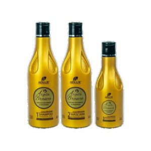 Kit Argila Branca Cachos Definidos Manutenção – 3 Passos