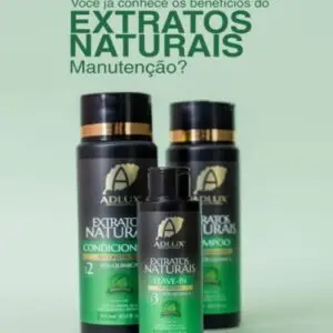 Pós Química Extratos Naturais Manutenção – 3 Passos