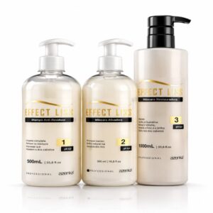 kit Progressiva Effect Liss - Profissional 3 passos de 500ml